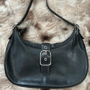Coach Hampton Hobo Black Purse